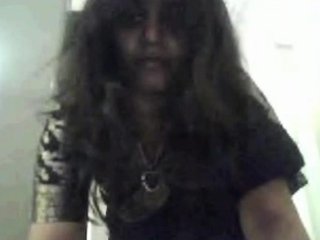 Indian BBW performs a hot striptease